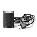 Tischlampe LITO, Schalter, schwarz, 1x E27 max. 60W