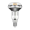 E14 LED Leuchtmittel, R50, extra warmweiß (2500 K), 4,1 W, 351lm, 111°, Reflektorspiegel (silber)