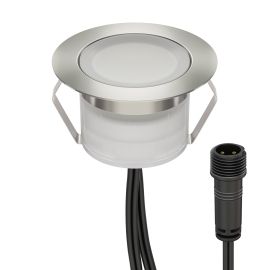 LED Boden-Einbauleuchte BIMI für außen, IP67, 45mm Ø (Lichtfarbe, Set Vorschaltgerät wählbar)