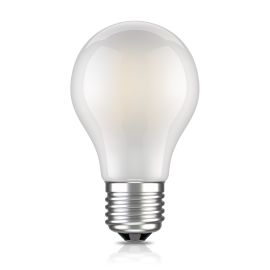 E27 LED Leuchtmittel, A60, warmweiß (2700 K), 6,6 W, 919lm, gefrostet