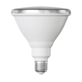 E27 LED Leuchtmittel, PAR38 kurzer Hals, 14,9 W, 41°, Reflektorspiegel (silber) (Lichtfarbe, Farbe wählbar)