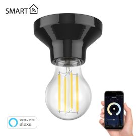 LED Deckenleuchte Elektra Porzellan Smart Home (Farbe, Leuchtmittel wählbar)