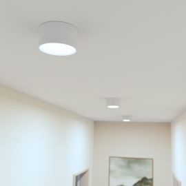 Deckenleuchte / Lampenfassung KLU, Porzellan, weiß glänzend, 1x GX53 max. 60W