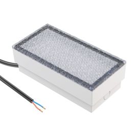 LED Pflasterstein Bodeneinbauleuchte CUS für außen, IP67, eckig, 20 x 10cm, (Set, Lichtfarbe wählbar)