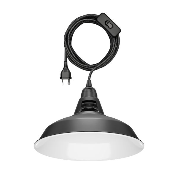 MagiDeal Flexible Klemmen Leuchte Lampenfassung Tischlampe Halter Stecker  für E27 Glühlampe,Schwarz : : Beleuchtung