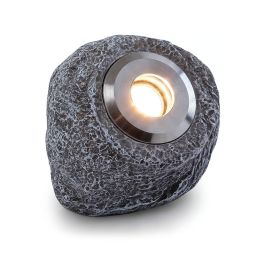 Bild von LED Steinleuchte ORVI für außen, edelstahl, IP67, 32 mm Ø, warmweiß (anzahl wählbar) (Set Vorschaltgerät, Farbe wählbar)