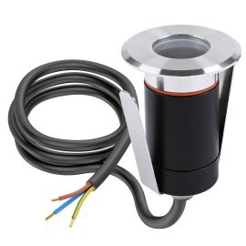 Bild von G9 Bodeneinbauleuchte BODIO für außen, IP67, edelstahl, rund, 230V Garten Bodeneinbaustrahler,1x G9 max. 10W, inkl. (Leuchmittel und Set wählbar) (Leuchtmittel, Set wählbar)