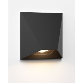 Bild von Treppenlicht FOVA, schwarz , Wandleuchte innen, Wandeinbauleuchte aus Aluminium, G9 Fassung. inkl. Leuchtmittel (Farbe, Leuchtmittel wählbar)