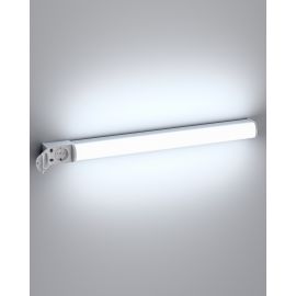 Bild von LED Spiegelleuchte FERIG, Bad-Lampe mit Steckdose, 67,5cm, 14,5 W, 1601lm, weiß